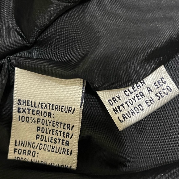 Saville Suit Women’s Black With Designer 4 Gold Button Detail Closure Size 12P - Picture 6 of 6